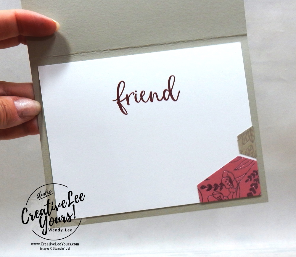 Tile Background by wendy lee, #creativeleeyours, creatively yours, creative-lee yours, DIY, SU, rubber stamps, class, thank you, birthday, Biggest Wish stamp set, friend, birthday, anniversary, wedding, #stampinup, #stampinupdemonstrator, #cardmaking, #handmadecard, #rubberstamps, #stamping,#tutorial ,#tutorials, #papercrafts , #papercraft , #papercrafting , #papercraftingsupplies, #papercraftingisfun, #papercraftingideas, #makeacardsendacard ,#makeacardchangealife, Facebook live, video, ,#cardclasses ,#onlinecardclasses #technique ,#techniques, #tailoredtagpunch, #tiledbackground, #simplestamping, #loveyoualways