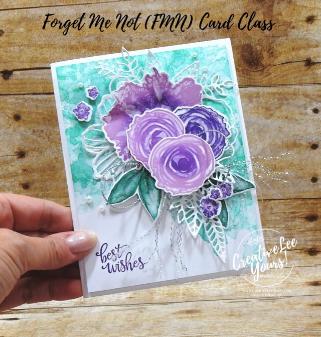 Create Multi-colored Images With Blending Brushes by wendy lee, Artistically Inked stamp set, Expressions in ink, blending brushes, stampin up, stamping, SU, #creativeleeyours, creatively yours, creative-lee yours, #cardmaking, #handmadecard, #rubberstamps #stamping, friend, thinking of you, sympathy, thank you, birthday, love, anniversary, wedding, stamping, DIY, paper crafts, welcome, #papercrafting , #papercraftingsupplies, #papercraftingisfun , FMN, forget me not, ,#cardclub ,#cardclasses ,#onlinecardclasses , tutorial ,#tutorials, #techniques, #makeacardsendacard ,#makeacardchangealife, #collagecard