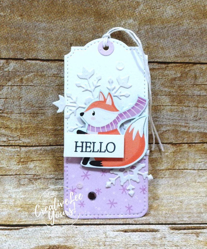 Hello Tags by Wendy Lee, #creativeleeyours , #stampinup , #su , #stampinupdemonstrator , #cardmaking, #handmadecard, #rubberstamps, #stamping, #DIY, #papercrafts , #papercraft , #papercrafting , #papercraftingsupplies, #papercraftingisfun, #papercraftingideas, #makeacardsendacard ,#makeacardchangealife , Stampers Showcase Blog Hop, Create with Friends stamp set, winter, penguins, snowman, tags, friend, ,#tutorial ,#tutorials ,#jd21catalog, #SAB2021, penguin playmate