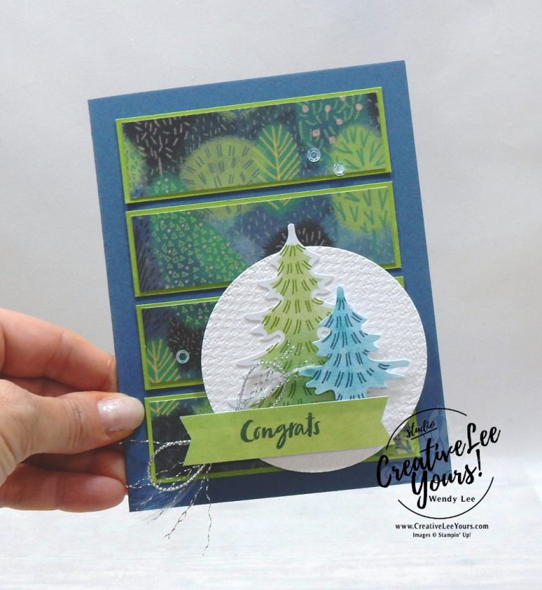 Congrats by Wendy Lee, July 2021 Paper Pumpkin Kit, FMN Bonus card, adventure begins, nature, outdoors, stampin up, handmade cards, rubber stamps, stamping, kit, subscription, #creativeleeyours, creatively yours, creative-lee yours, celebration, smile, thank you, birthday, sorry, thinking of you, love, congrats, lucky, feel better, sympathy, get well, grateful, comfort, encouragement, hearts, valentine, anniversary, wedding, appreciation, bonus tutorial, fast & easy, DIY, #simplestamping, card kit, subscription, craft kit, #paperpumpkinalternates , #paperpumpkinalternative ,#paperpumpkinalternatives, #papercraftingkit