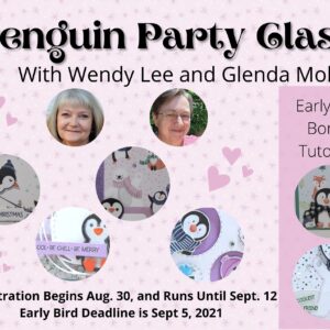 Penguin Party card class with Wendy Lee, stampin Up, SU, #creativeleeyours, handmade card, friend, celebration , birthday, congrats, Christmas, baby, love, penguins, polar bears, foxes, 2 step stamping, stamping, creatively yours, creative-lee yours, DIY, papercrafts, rubberstamps, #stampinupdemonstrator , #papercrafts , #papercraft , #papercrafting , #papercraftingsupplies, #papercraftingisfun, Penguin Place stamp set, #tutorial ,#tutorials, video, thank you,#cardclasses ,#onlinecardclasses #simplestamping