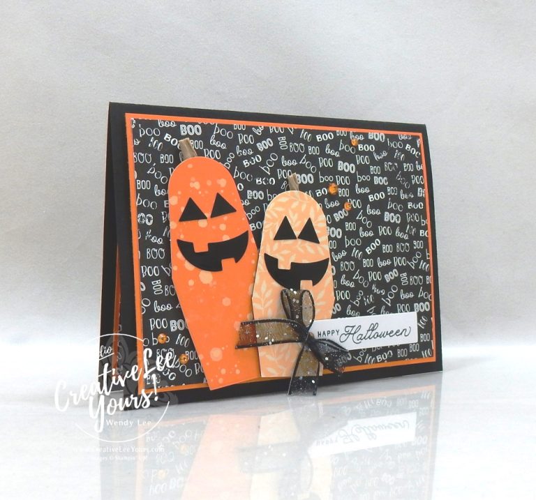 Halloween Pumpkins by Wendy Lee, September 2021 Paper Pumpkin Kit, Haunts & Harvest, Autumn, Fall, nature, apples,pumpkin, treat boxes, 3D, stampin up, handmade cards, rubber stamps, stamping, kit, subscription, #creativeleeyours, creatively yours, creative-lee yours, celebration, smile, thank you, birthday, sorry, thinking of you, love, congrats, lucky, feel better, sympathy, get well, grateful, comfort, encouragement, hearts, valentine, anniversary, wedding, appreciation, bonus tutorial, fast & easy, DIY, #simplestamping, card kit, subscription, craft kit, #paperpumpkinalternates , #paperpumpkinalternative ,#paperpumpkinalternatives, #papercraftingkit