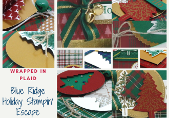 Blue Ridge Holiday Stampin' Escape, retreat, class, online, holiday, stamping, SU, patternpaper, creativeleeyours, creative-lee yours, creatively yours, DIY, handmade, rubber stamps, bundle, tutorial, #patternpaper