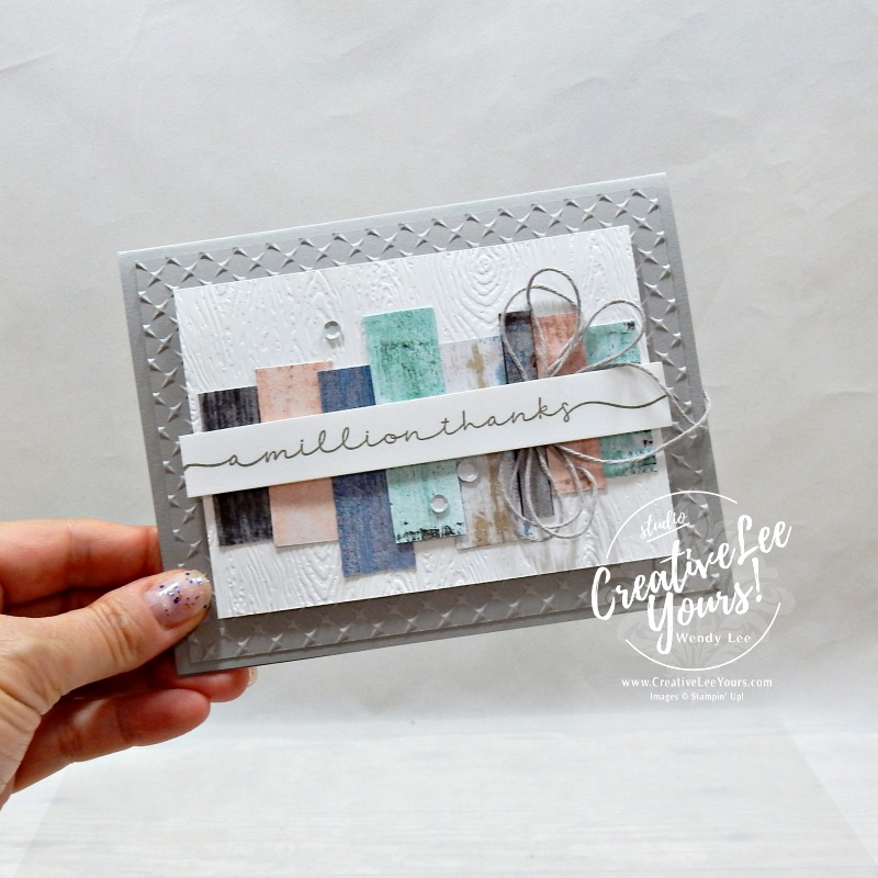 Handmade Thank You Card