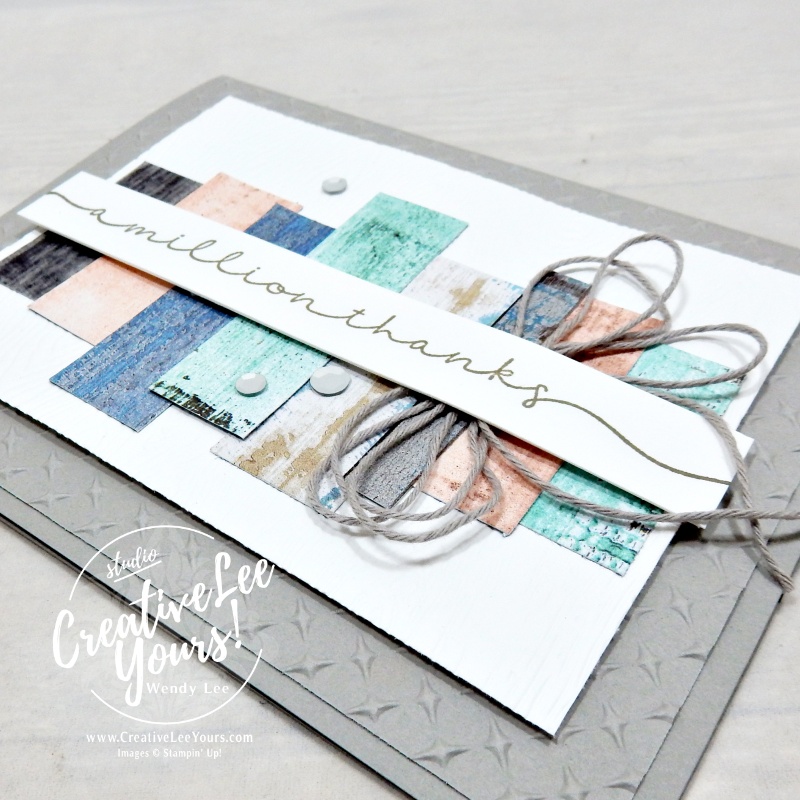 Handmade Thank You Card