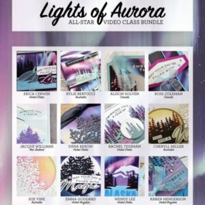 November 2025 Lights of Aurora Video Class Tutorial Bundle