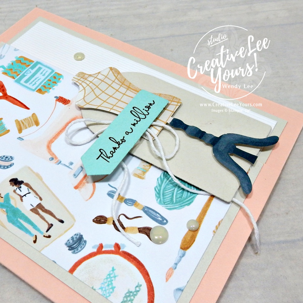 Easy hinge fun fold card featuring Hobby Haven paper, arch die-cut panel, ephemera accents, and Banner Sayings sentiment.