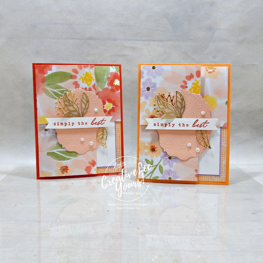 Corner Explosion Fun Fold handmade card featuring layered Designer Series Paper, die-cut details, and a stamped sentiment