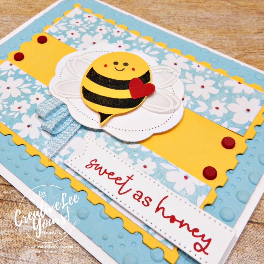 simple layered handmade card layout idea using designer paper